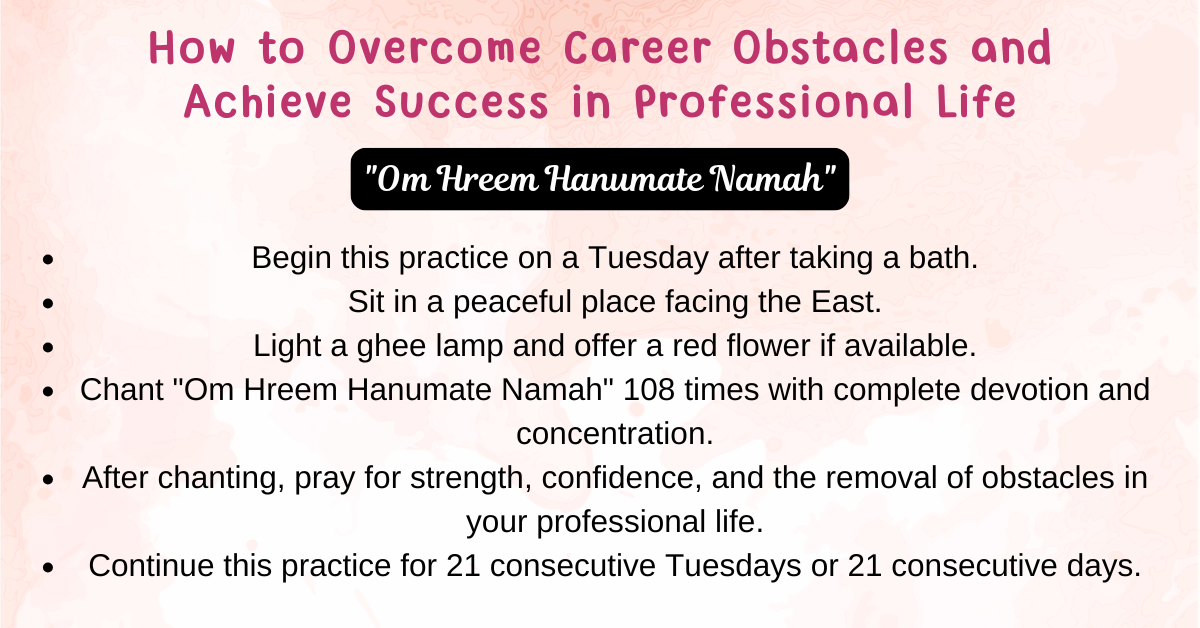 How to Overcome Career Obstacles and Achieve Success in Professional Life