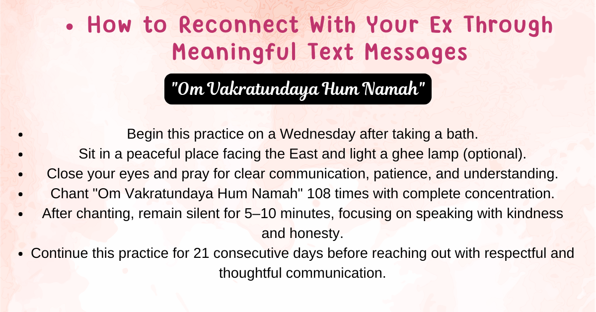 How to Reconnect With Your Ex Through Meaningful Text Messages