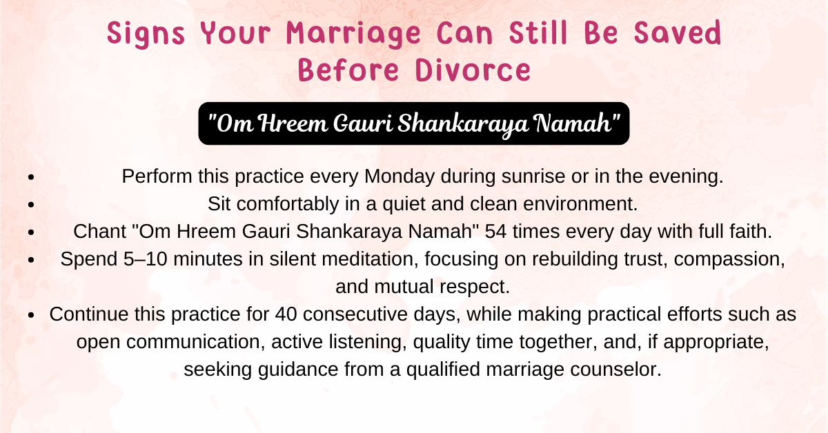 Signs Your Marriage Can Still Be Saved Before Divorce